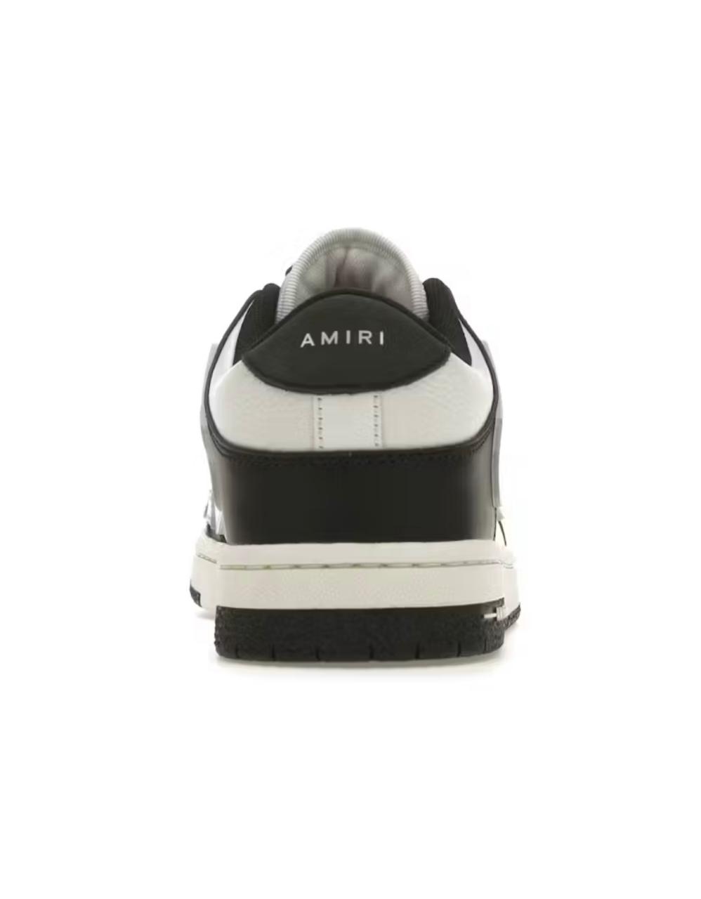 AMIRI SKEL BLACK OFF WHITE