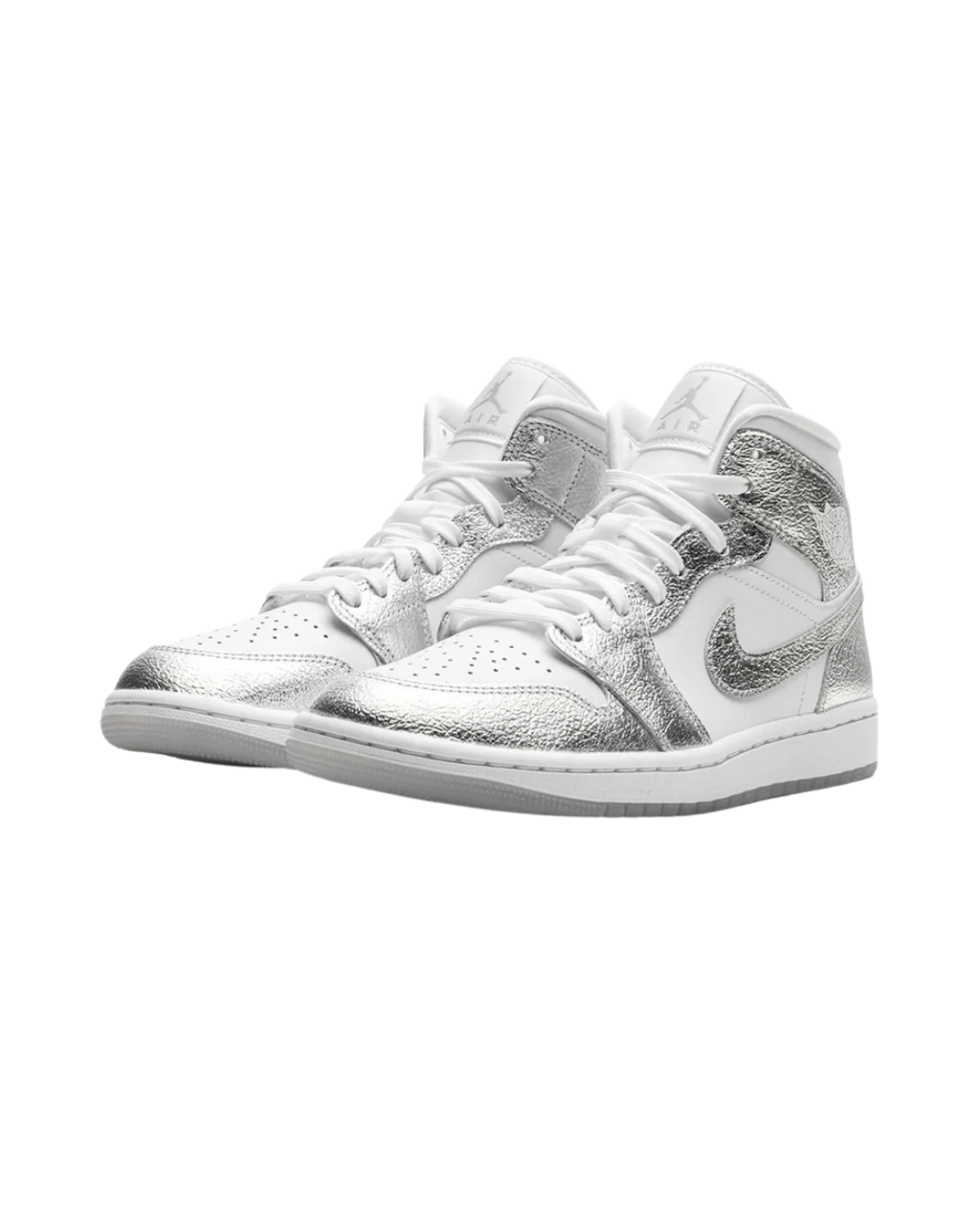 JORDAN 1 MID SE METALLIC SILVER