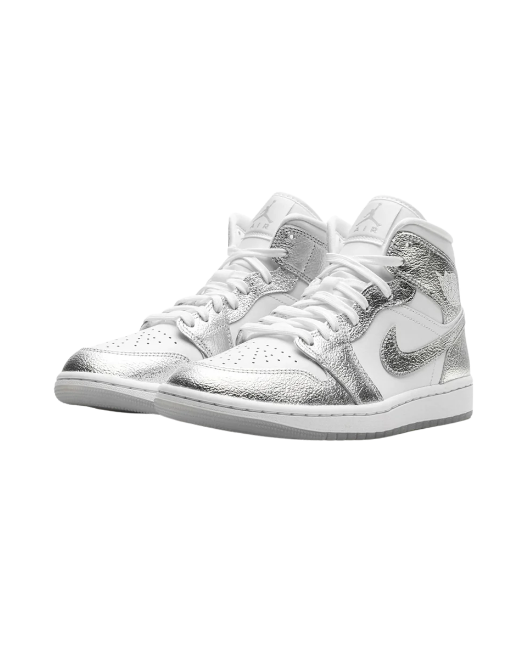 JORDAN 1 MID SE METALLIC SILVER
