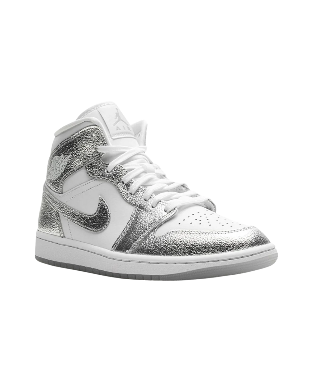 JORDAN 1 MID SE METALLIC SILVER