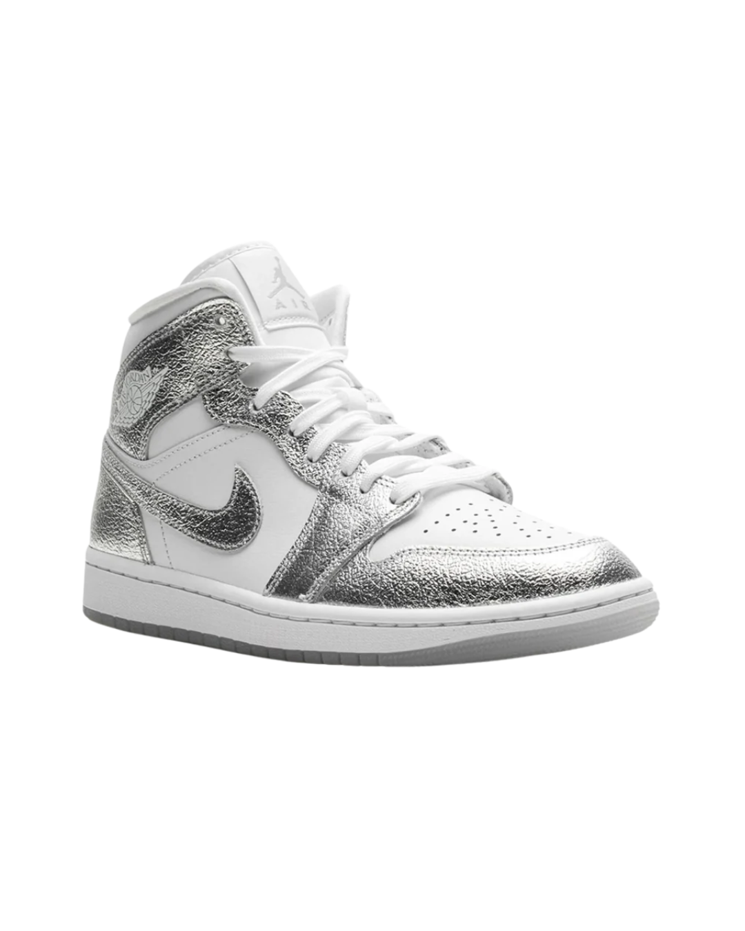 JORDAN 1 MID SE METALLIC SILVER
