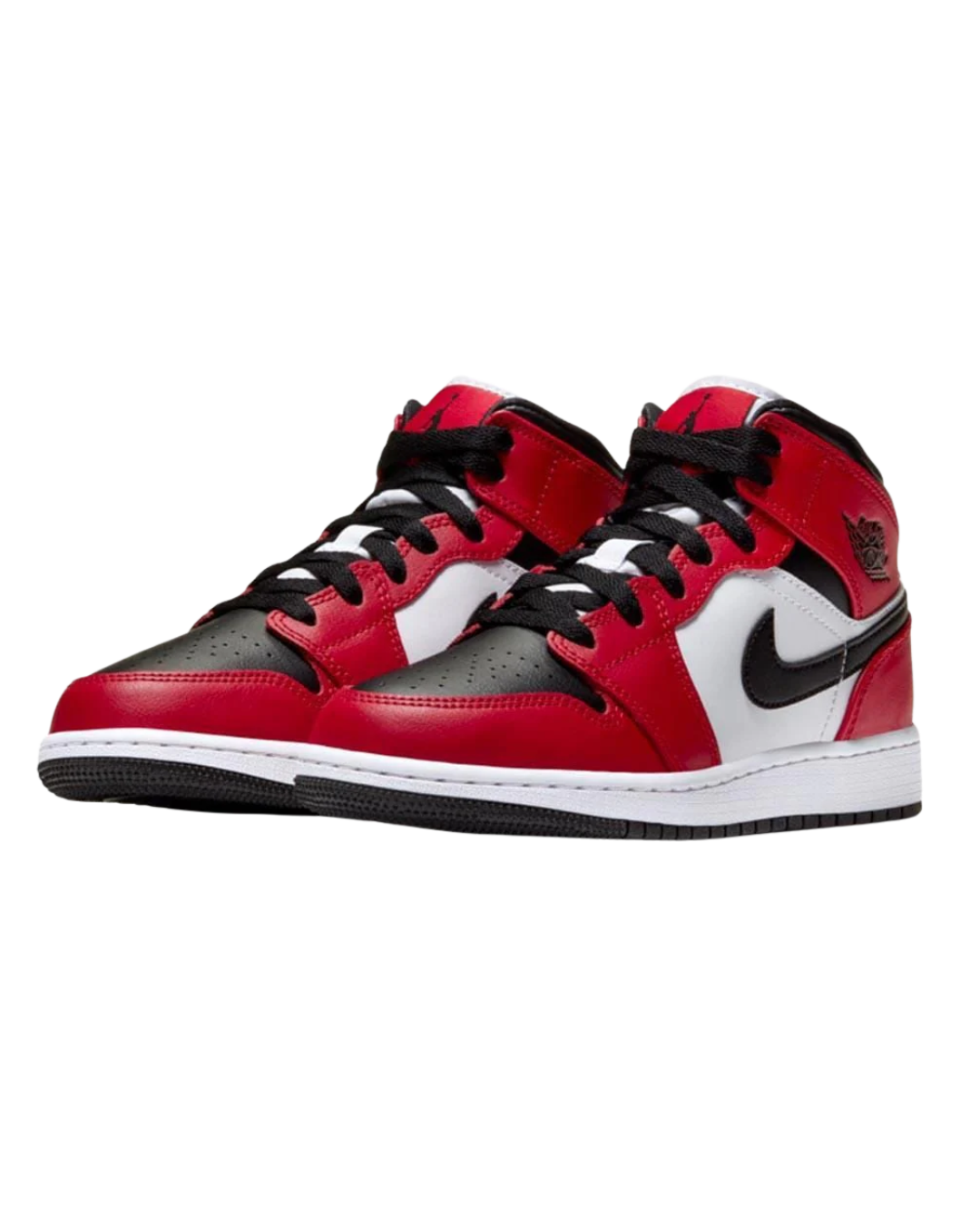 AIR JORDAN 1 MID 'CHICAGO BLACK TOE'